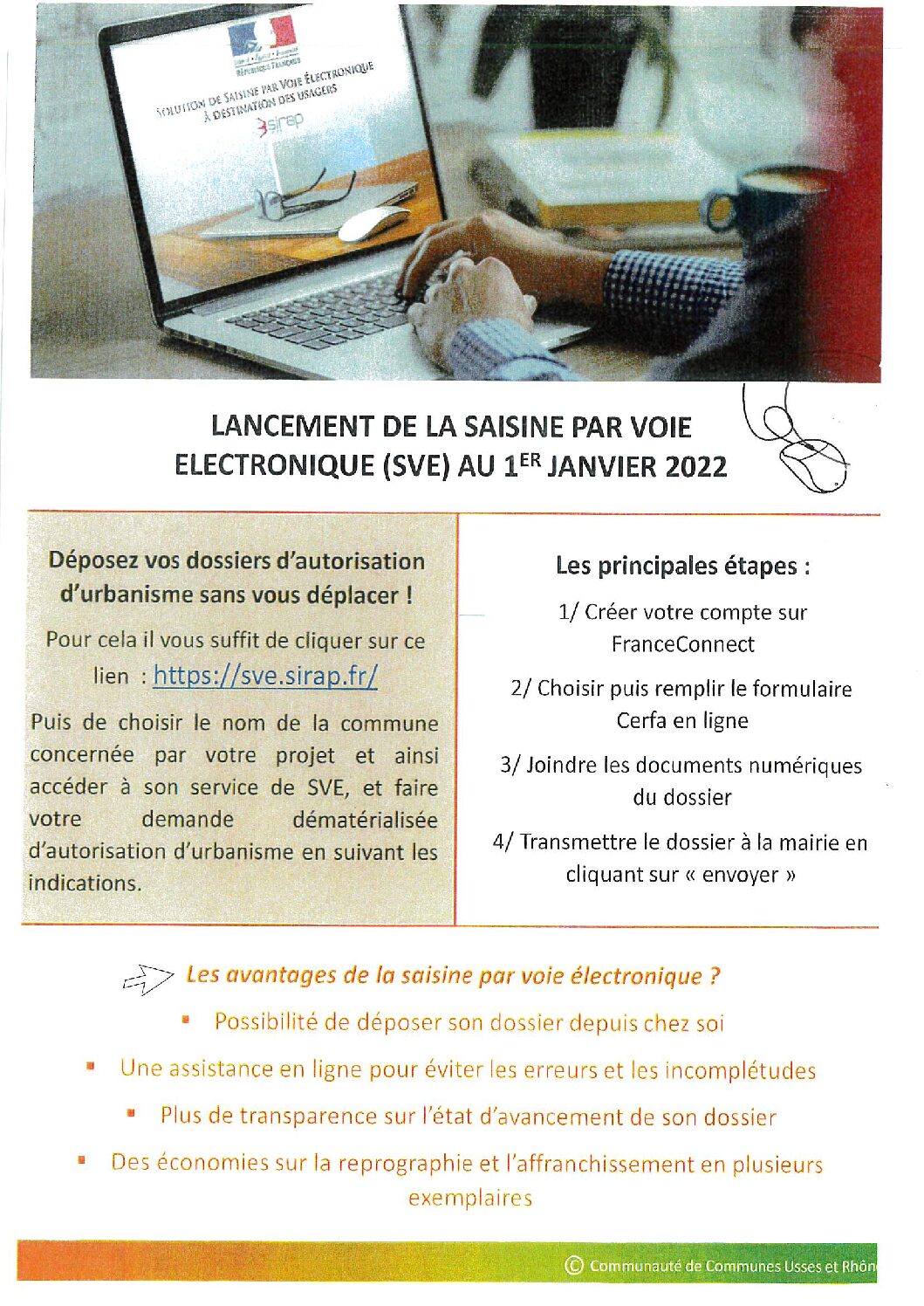 Saisine par voie électronique (SVE)